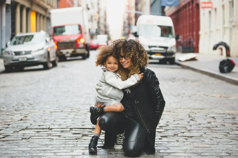 une mère et sa fille